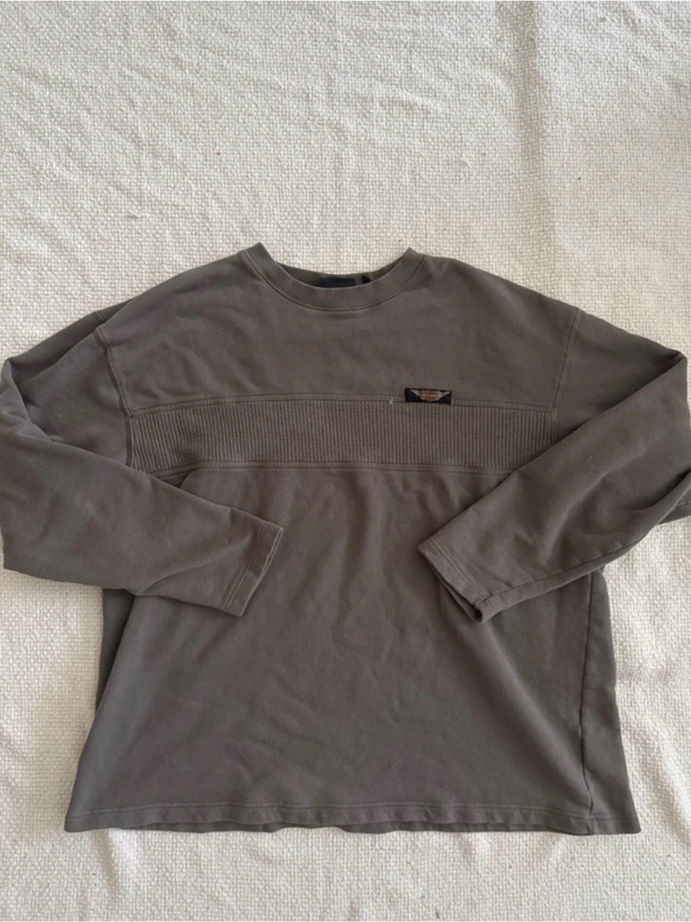 Harley-Davidson Gray Crewneck Sweatshirt